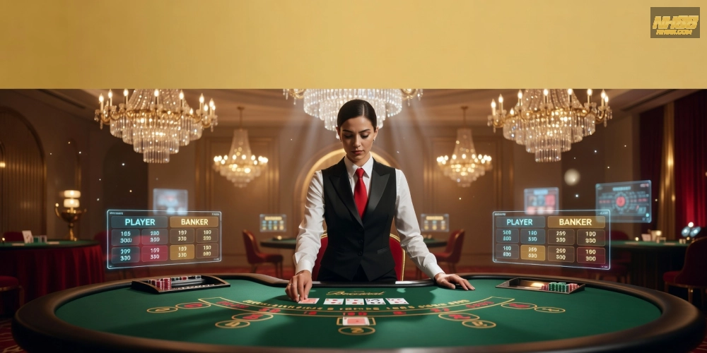 Khái niệm cơ bản về baccarat live casino nh88 với dealer thực