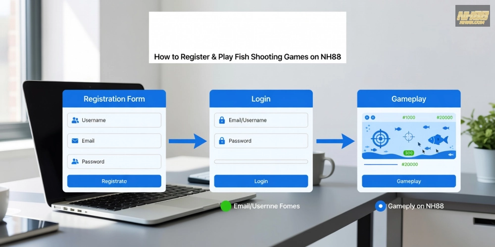 Hướng dẫn từng bước đăng ký và chơi game bắn cá nh88 an toàn từ A đến Z