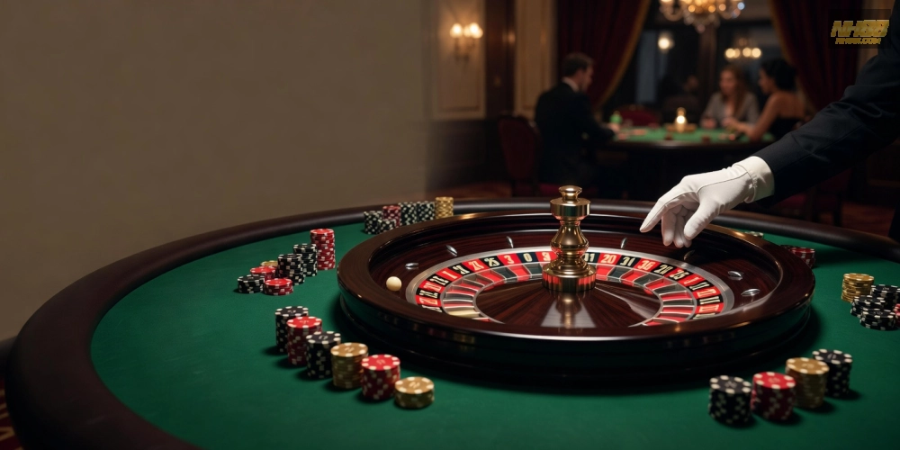 Trải nghiệm roulette live nh88 với vòng quay thực tế và dealer xinh đẹp