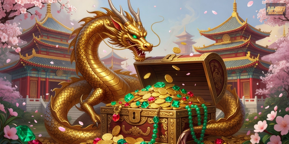 Trải nghiệm game nổ hũ rút tiền mặt nh88 với chủ đề rồng phượng mang lại may mắn và jackpot khổng lồ